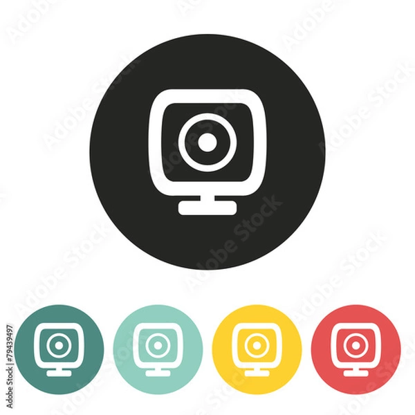 Obraz webcam icon.