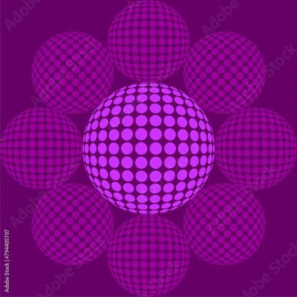 Obraz mandala pattern artwork for colorful background
