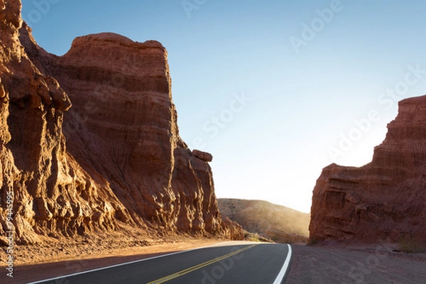 Obraz Droga przez kaniony