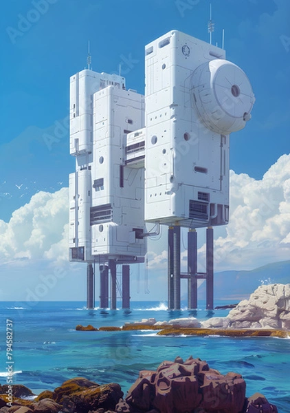 Obraz large building