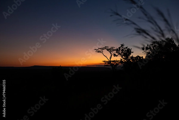 Obraz beautiful sunrise full of color to enjoy and take photographs