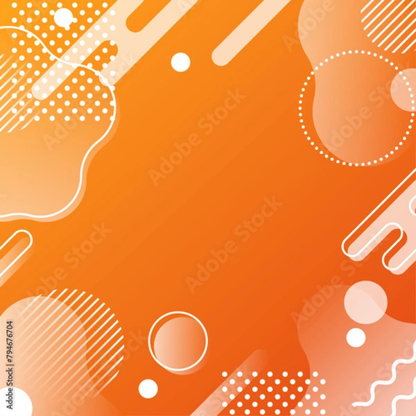 Fototapeta 背景素材_メンフィス柄