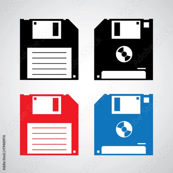 Obraz floppy disk icon