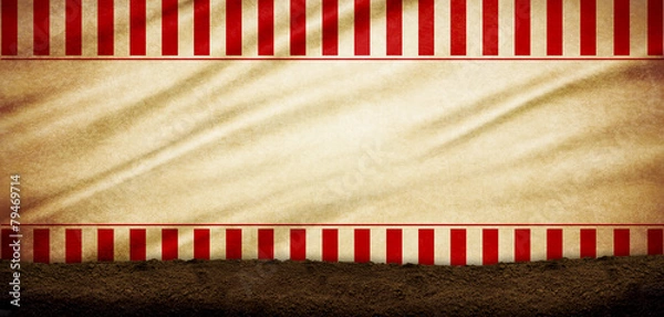 Obraz circus illustration abstract background 