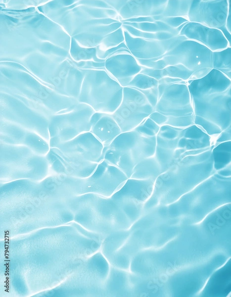 Obraz ゆらゆら揺らめく透明な海の水面