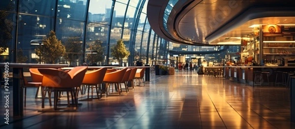 Obraz shopping mall background.