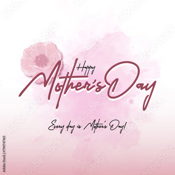 Fototapeta Every day is an opportunity to appreciate and celebrate the incredible love, care, and sacrifices of mothers. While Mother's Day is a special occasion to honor them in a dedicated way :)