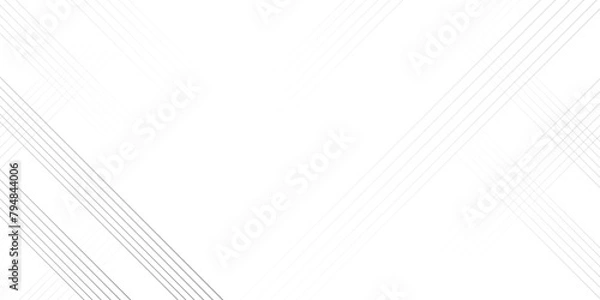 Fototapeta modern abstract white diagonal rounded lines pattern, architecture geometric design background, white geometric lines angles shapes in white, geometric pattern gray line abstract background.
