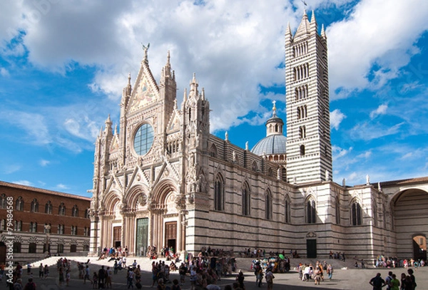 Obraz Cathédrale de Sienne, Toscane