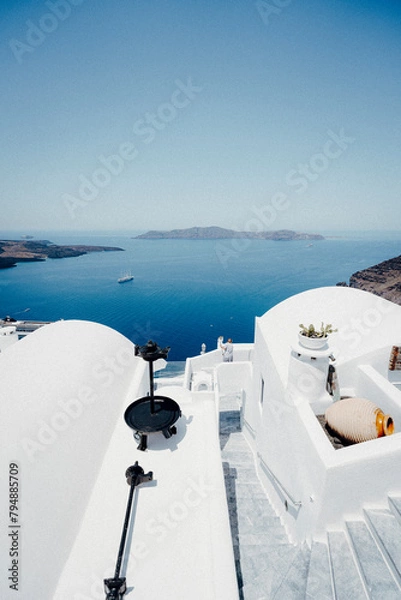 Obraz santorini greece 