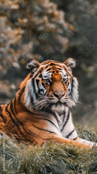 Obraz Tiger amazing background HD wallpaper