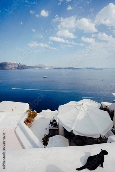 Obraz Fira santorini