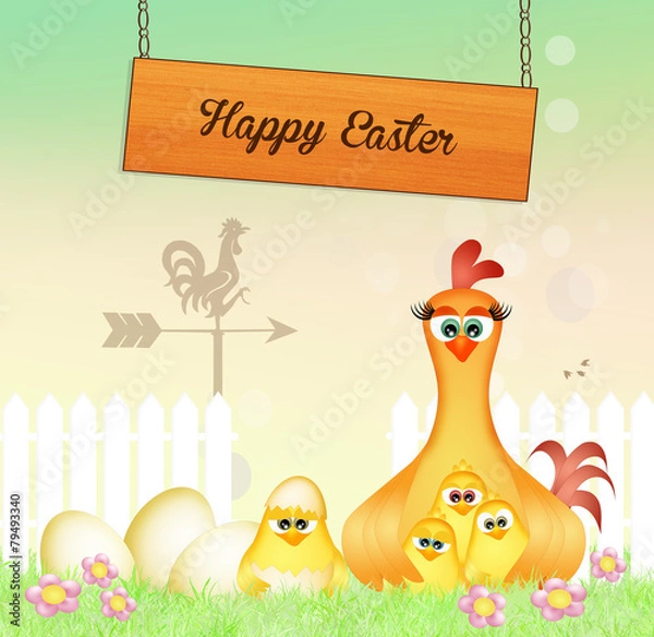 Fototapeta Happy Easter
