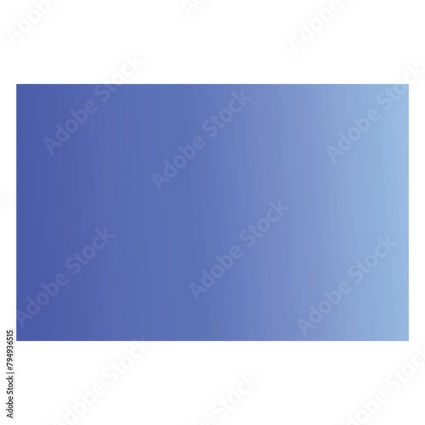 Obraz Rectangle bleu dégradé simple