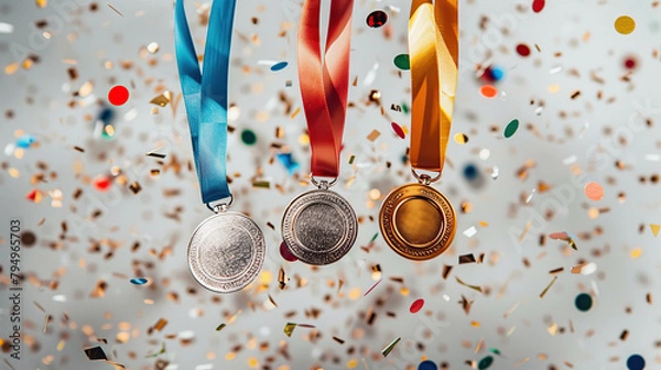 Obraz Olympic medals cover