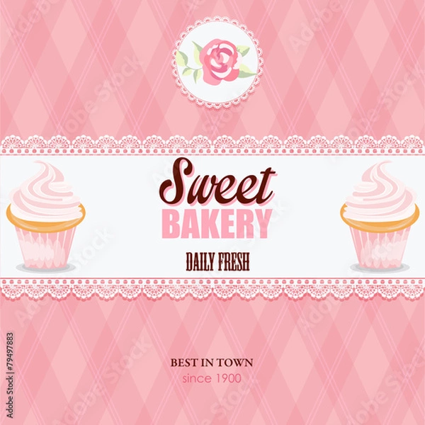 Obraz Tło piekarnia