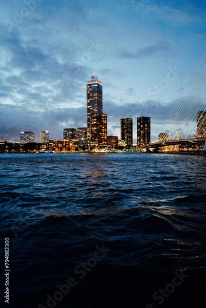 Obraz Skyline Rotterdam 