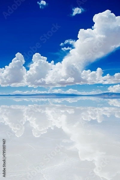 Fototapeta blue sky with clouds