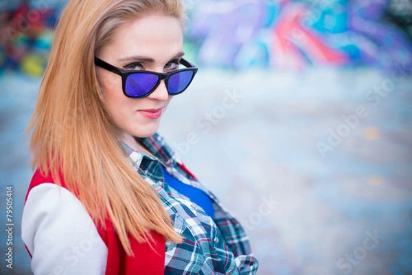 Obraz Attractive young girl