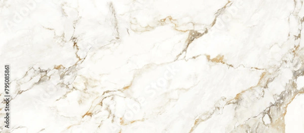 Fototapeta yellow beige abstract marble granite natural sand stone texture panorama Abstract white marble background