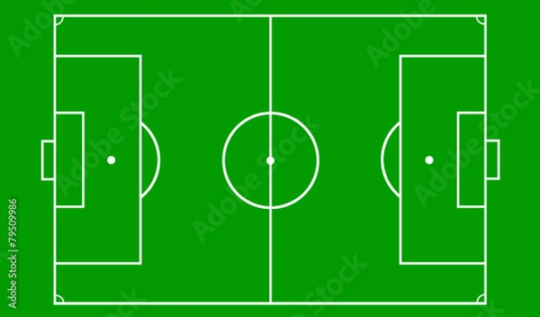 Obraz Terrain de football