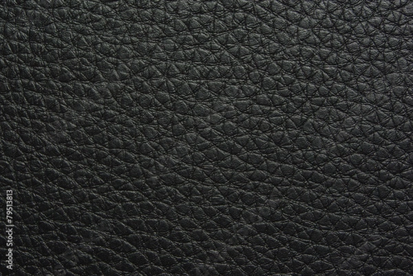 Fototapeta Black leather
