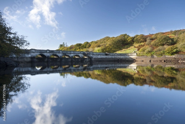 Fototapeta Burrator Dam