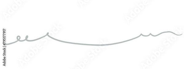 Fototapeta Abstract Line Shape Element