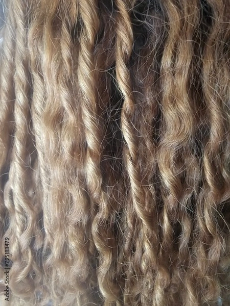 Obraz curly hair