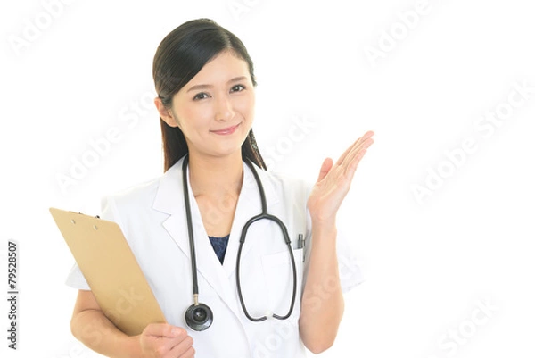 Fototapeta 笑顔の女医