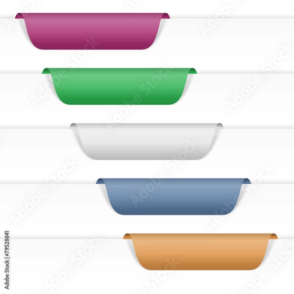 Obraz tabs collection IV