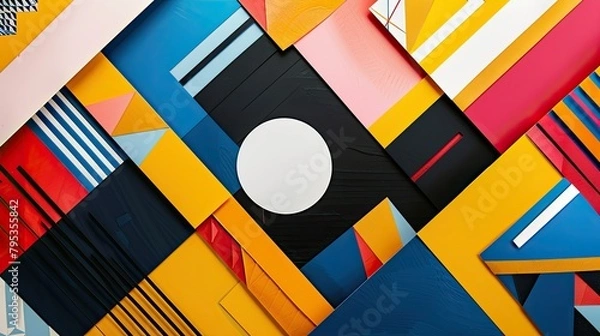 Obraz Abstract geometric backgrounds