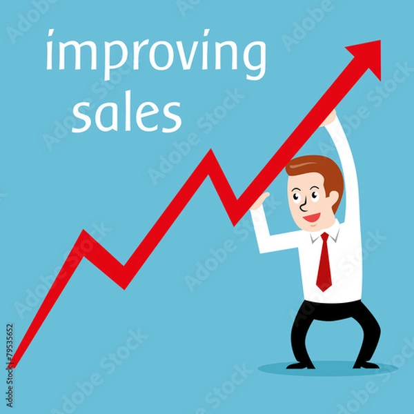 Obraz Businessman Vector Design Illustration