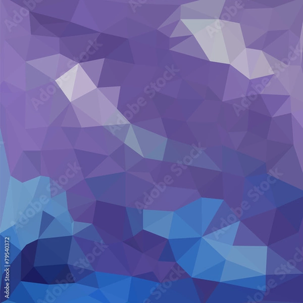 Obraz Triangles pattern of geometric shapes. Colorful mosaic backdrop