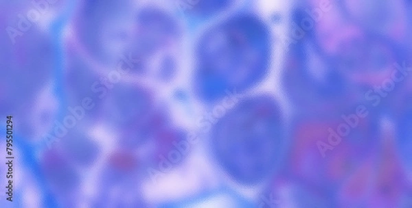 Fototapeta Contemporary Blue Fluidity: Abstract Glass Effect Design