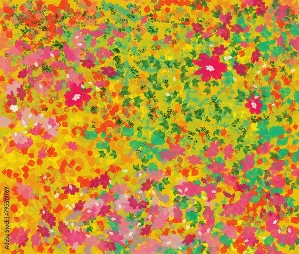 Obraz background with flowers