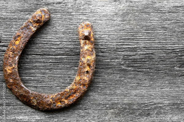 Obraz vintage horseshoe
