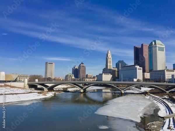 Obraz Columbus Skyline