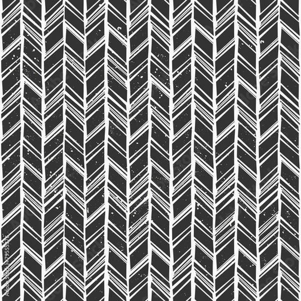 Fototapeta Seamless Chevron Background