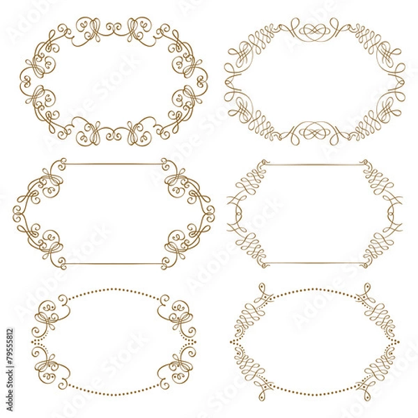 Fototapeta decorative frame