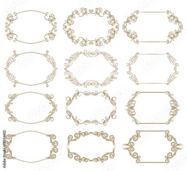 Fototapeta decorative frame