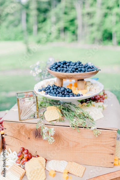 Obraz charcuterie tower