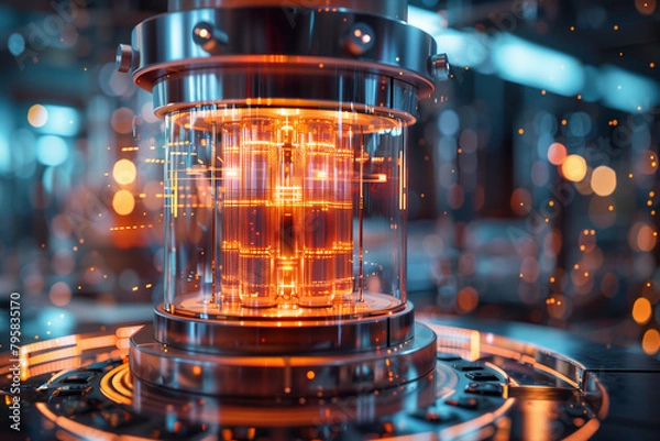 Fototapeta Quantum Computer