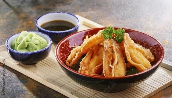 Obraz 日本の定番料理のから揚げ