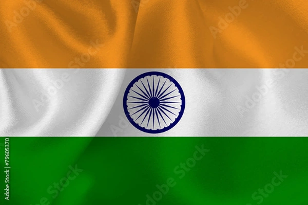 Fototapeta インド　 国旗　旗