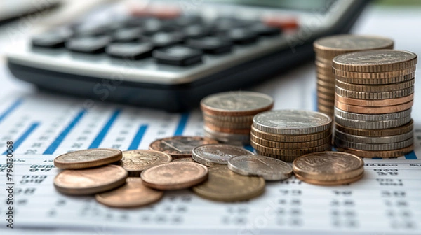 Fototapeta Investing in emerging markets online.