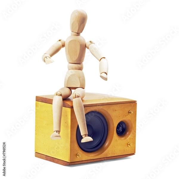 Obraz wood mannequin