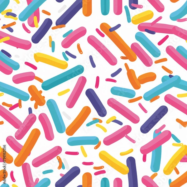 Obraz seamless pattern with pencils