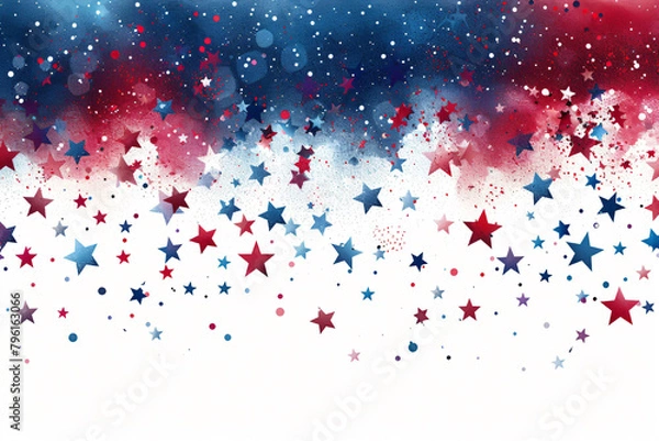 Obraz confetti background