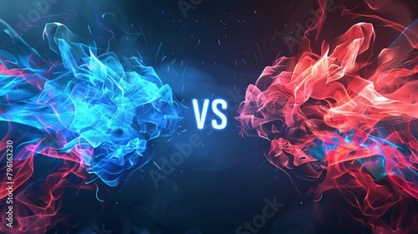 Obraz fire and smoke